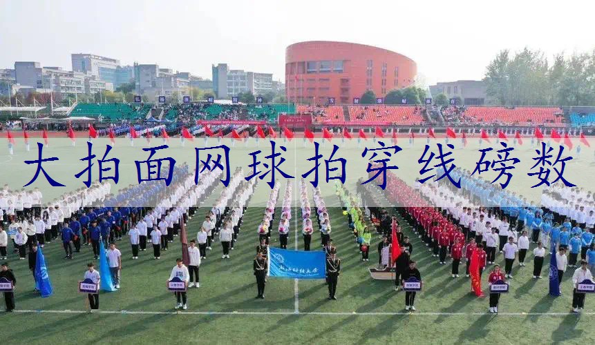 大拍面网球拍穿线磅数